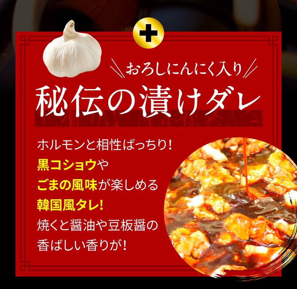 ホルモン マルチョウ ギアラ 焼き肉 やみつき 漬けダレ 牛ホルモン2種