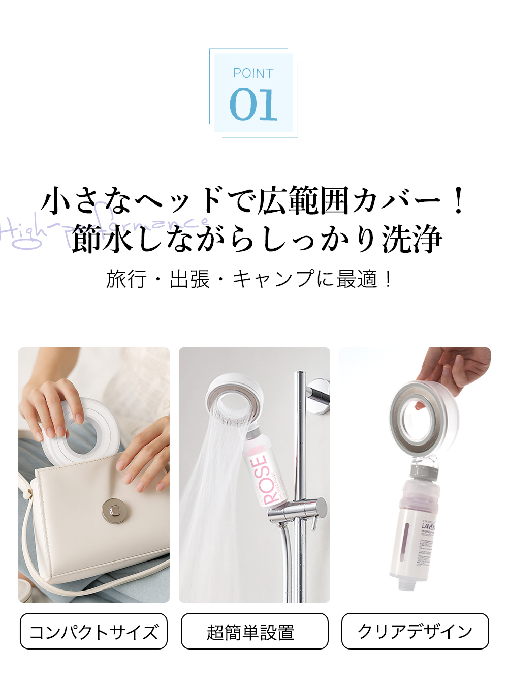 CICIBELLA 2025新発売 シャワーフィルター ビタミンc 1-2ヶ月間使用