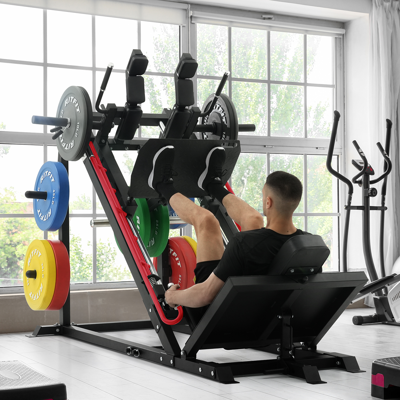 龍大　新品未使用 RITFIT グレー インクライン トレーニング RITFIT トレーニング ベンチ -