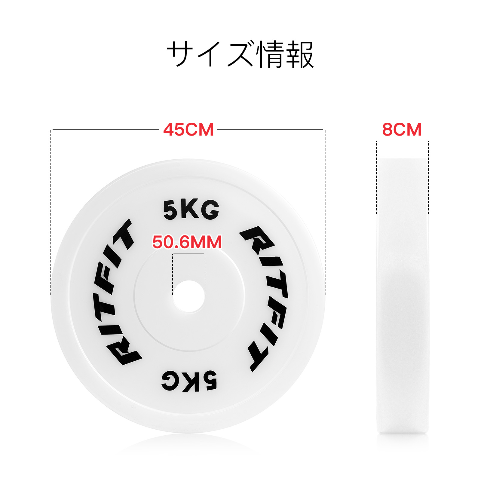 RITFIT RITFIT PEテックニックプレート テクニカルプレート ウェイト