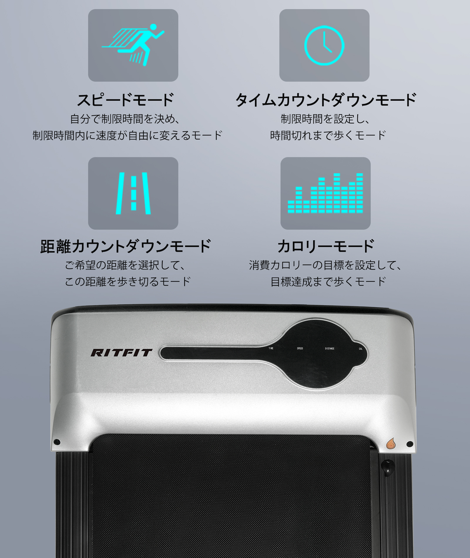 最安値販売中】RITFIT ジョギングマシーン 家庭用 ランニングマシン トレッドミル 走行マシン ウォーキングマシン 1-6km 静音 薄型 電動ウォーカー  : rf-wm : RITFIT Japan - 通販 - Yahoo!ショッピング