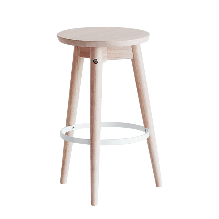 スツール 木製 丸 椅子 おしゃれ 背もたれなし 丸椅子 サイドテーブル 背もたれのない椅子｜ritmato｜02