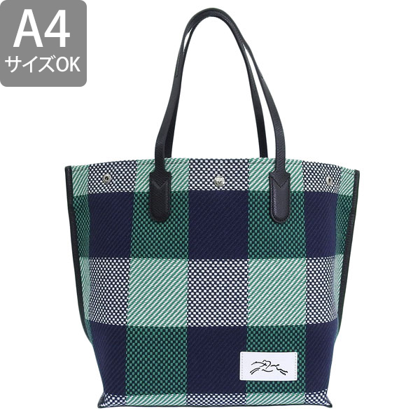 LONGCHAMP ロンシャン トートバッグ エッセンシャル デニム