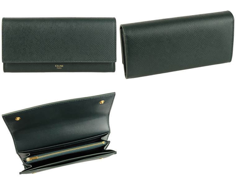 CELINE（セリーヌ） 財布 長財布 二つ折り 10b563bel : FASCINO