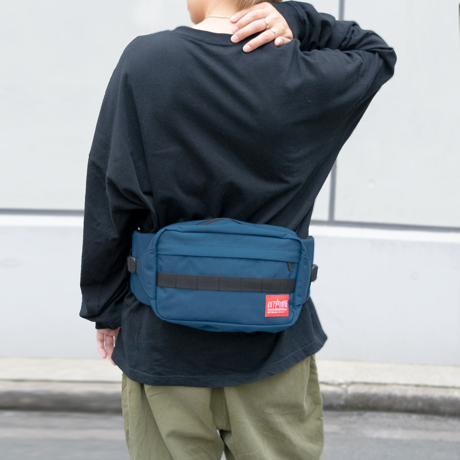 マンハッタンポーテージ Manhattan Portage ウエストバッグ ウエストポーチ ボディバッグ メンズ 1104｜riverall-men