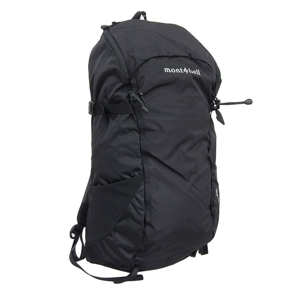 �����x�� �o�b�O �����Y ���f�B�[�X �����b�N �����b�N�T�b�N �o�b�N�p�b�N �u���b�N �f�B�i�� �p�b�N 25 1133127BK mont-bell A4�Ή�