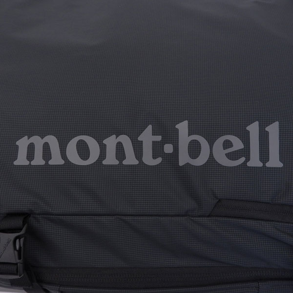 モンベル バッグ メンズ レディース キャリーバッグ ナイロン ブラック 4ウィールバッグ80 1133479BK mont-bell A4対応の画像