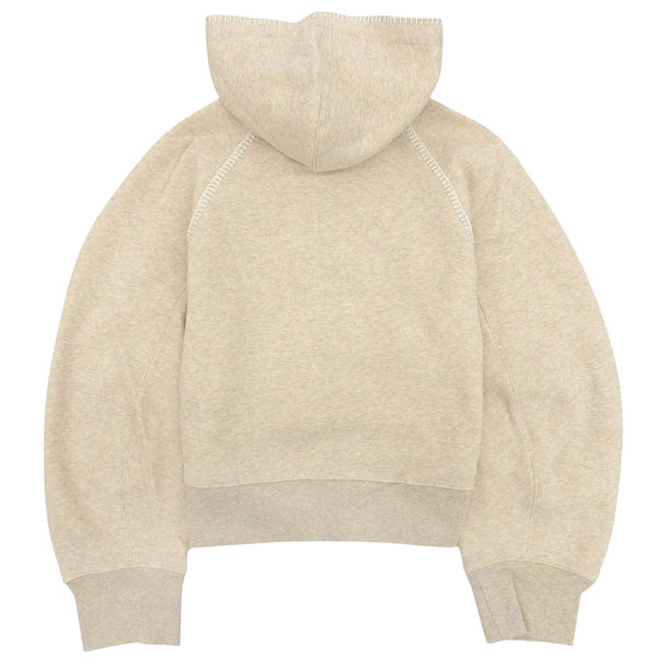 UGG（アグ） パーカー フーディ レディース XS コットン混 ベージュ W