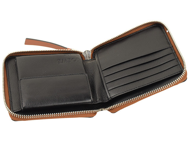 【正規品】LOEWE ロエベ 二つ折り財布 ブラック LOEWE（ロエベ） 財布 折財布 二つ折り 12230xm88 : FASCINO