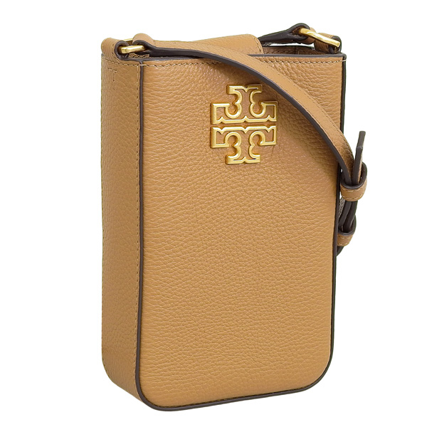 トリーバーチ スマホショルダー ショルダーバッグ レディース アウトレット OS ブラウン BRITTEN PHONE CROSSBODY  141000 TORY BURCH