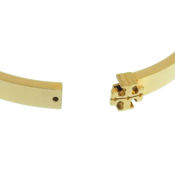 TORY BURCH トリーバーチ ロゴ ブレスレット ゴールド 関送込 Brandol / TORY BURCH トリーバーチ ブレスレット ライン