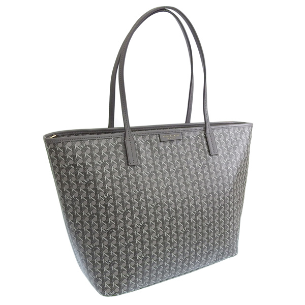【美品】Tory Burch トリーバーチ グレー トートバッグ ハンドバッグ TORY BURCH（トリーバーチ） バッグ レディース トートバッグ グレー