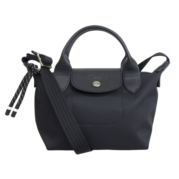 LONGCHAMP ブラック ハンドバッグ　S ル プリアージュ® オリジナル L ショルダーバッグ ブラック
