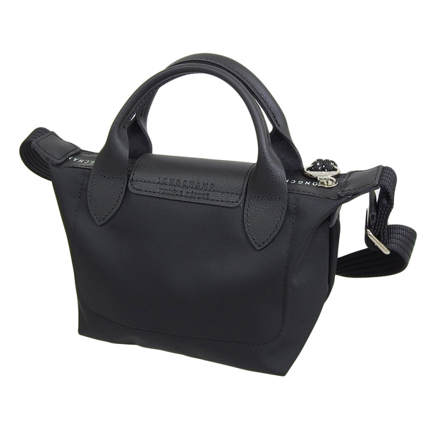 Longchamp ロンシャン 大容量 男女兼用 2wayバッグ ブラック CH Longchamp ロンシャン 大容量 男女兼用 2wayバッグ ブラック ED