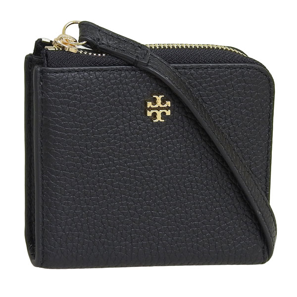 トリーバーチ　美品　アメリカ限定　海外限定　ブラック　ミニウォレット トリーバーチ TORY BURCH 財布 （ブラック） -waja bazar - 海外