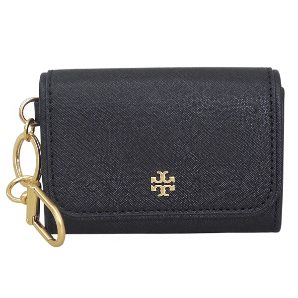 TORY BURCH（トリーバーチ） カードケース レディース レザー ブラック
