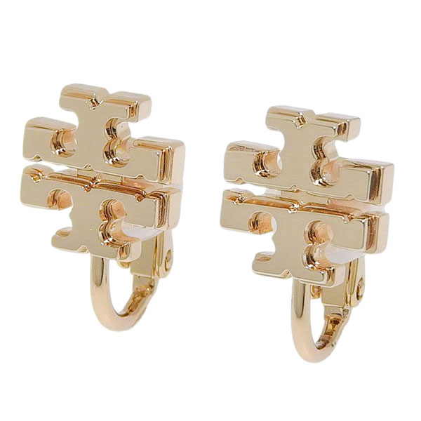 トリーバーチ アクセサリー レディース イヤリング アウトレット ゴールド SMALL LOGO STUD CLIP ON EARRING 160783 720 TORY BURCH