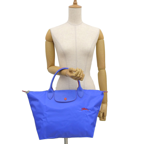 ◾️お値下げ美品LONGCHAMP プリアージュクラブブルートートバッグ LONGCHAMP（ロンシャン） バッグ レディース トートバッグ ブルー ルプ