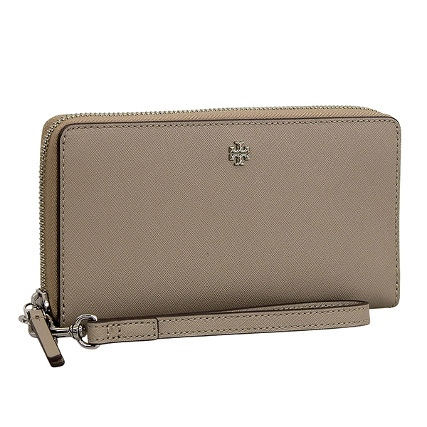 TORY BURCH（トリーバーチ） 財布 レディース 長財布 レザー グレー