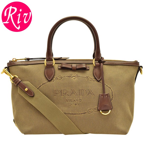 PRADA 【数量限定セール】プラダ ショルダーバッグ 2way リボン