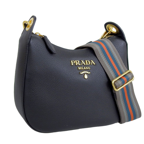 プラダ ショルダーバッグ レディース アウトレット ブラック 1BC180 VITELLO PHENIX NERO PRADA