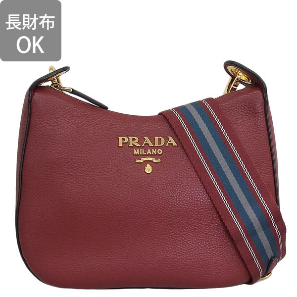 PRADA レッド ボディバッグ PRADA（プラダ） バッグ レディース ショルダーバッグ アウトレット