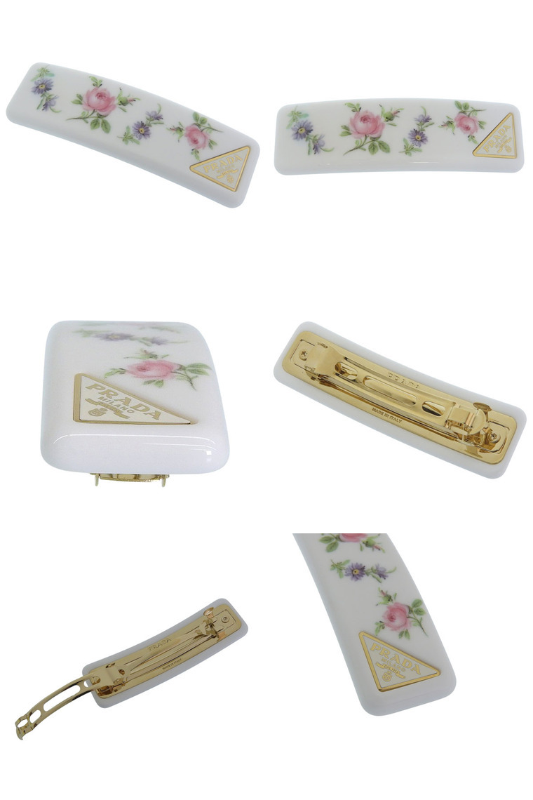 PRADA（プラダ） ヘアクリップ 髪留め バレッタ レディース