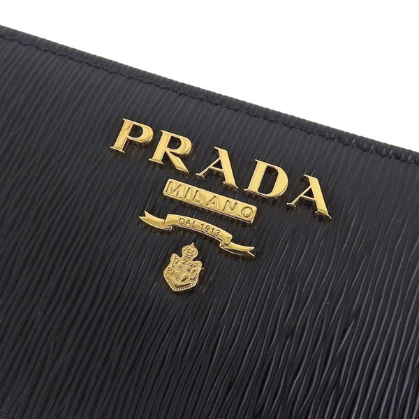 PRADA（プラダ） 財布 レディース 2つ折り 折財布 コンパクト