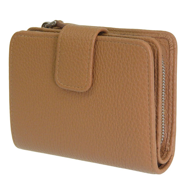 新品未使用 PRADA ブラウン 二つ折り財布 PRADA（プラダ） 財布 レディース 2つ折り 折財布 コンパクト