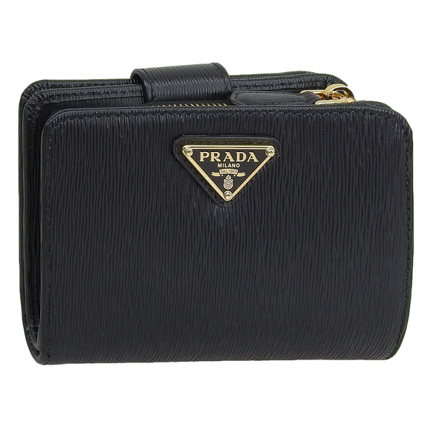 Prada Black/Silver hardware 2VH144 Nylon/Saffiano leather