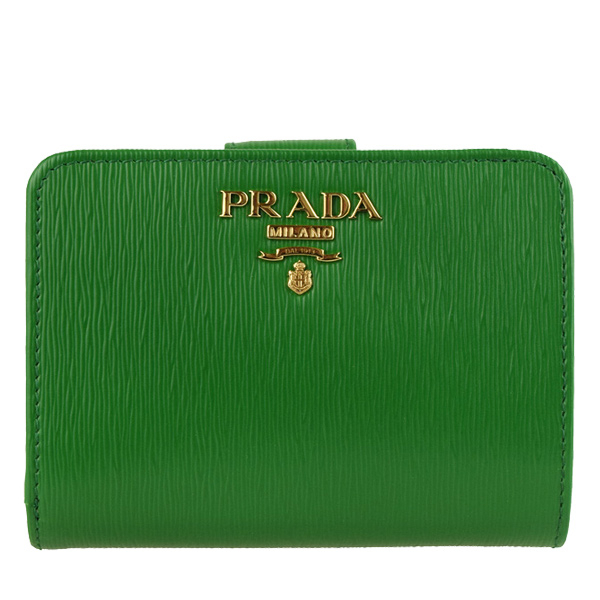 【直営店購入】PRADA☆新品☆1ML018☆ PRADA（プラダ） 財布 折財布 二つ折り アウトレット 1ml018 : FASCINO