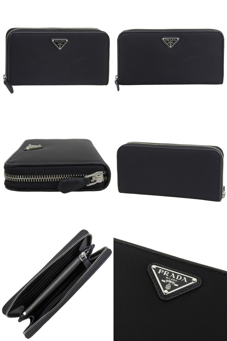 PRADA（プラダ） 財布 レディース 長財布 アウトレット ナイロン