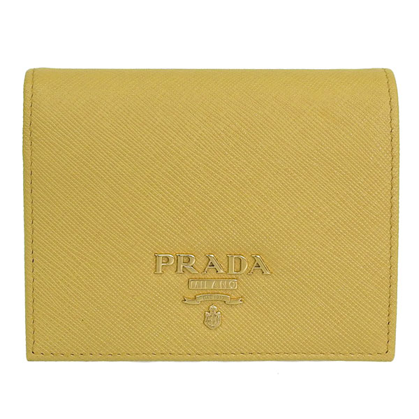 PRADA（プラダ） 財布 レディース 2つ折り 折財布 コンパクト