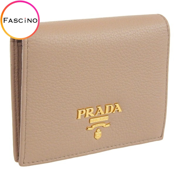 プラダ♦財布 二つ折り コンパクト 三つ折り セール 人気 PRADA 【数量限定セール】プラダ 財布 二つ折り 三つ折り 折財布
