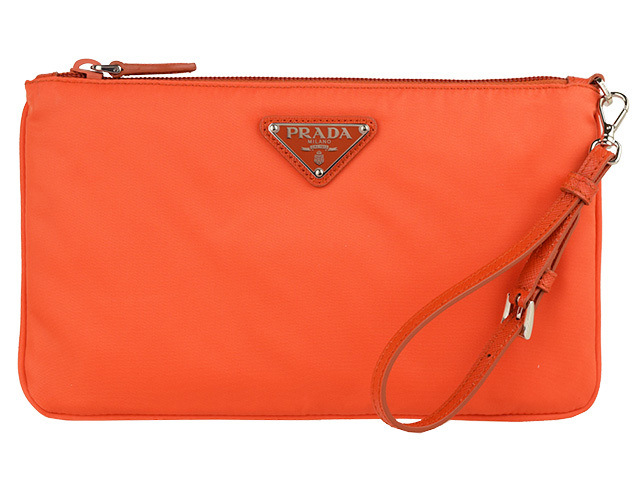 PRADA セール★ 1NH545★グリーン ストラップ付 ポーチ セール】プラダ ポーチ レディース PRADA 1NE021 ZPX F0I55