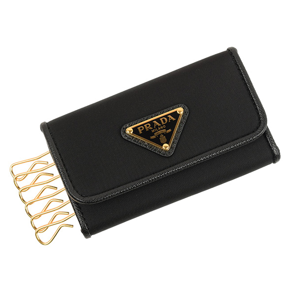 PRADA プラダ キーケース 6連 メンズ アウトレット 1pg222