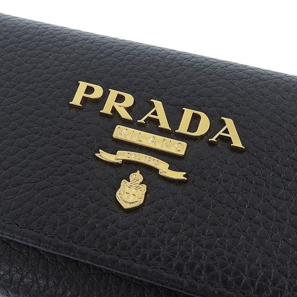PRADA プラダ キーケース 6連 レディース アウトレット レザー