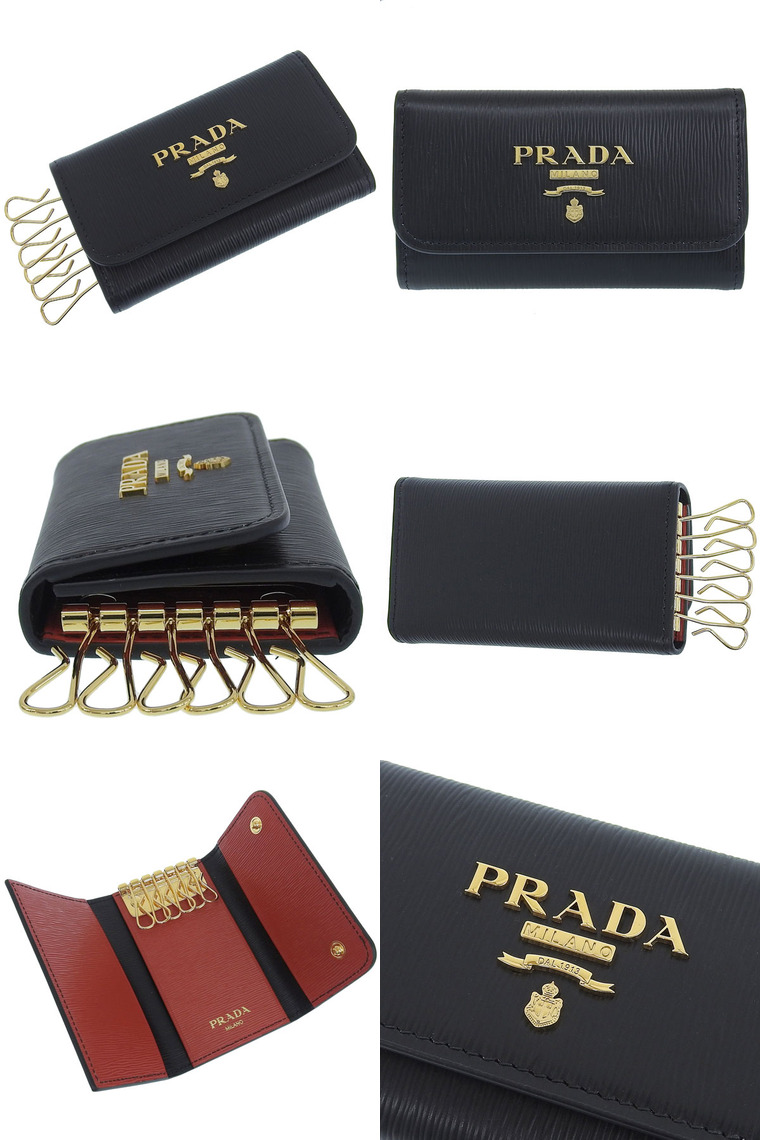 PRADA プラダ1PG222 VITELLO MOVE NERO6連キーケース 楽天市場】【新品未使用品】PRADA プラダ 6連キーケース キーケース