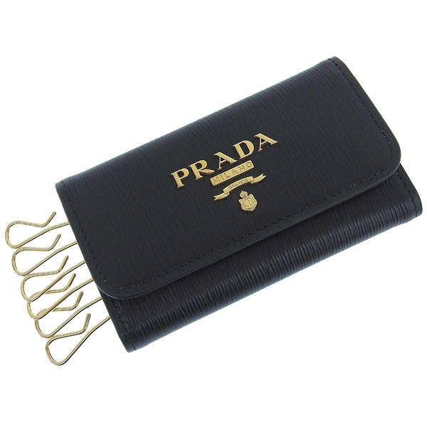 PRADA プラダ キーケース 6連 レディース アウトレット レザー