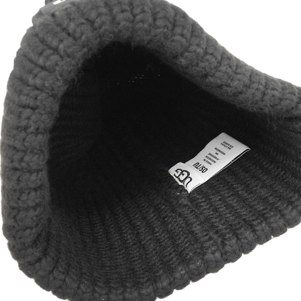 UGG ニット帽　ビーニー　ブラック UGG（アグ） 帽子 メンズ レディース ニット帽 ビーニー ウール混