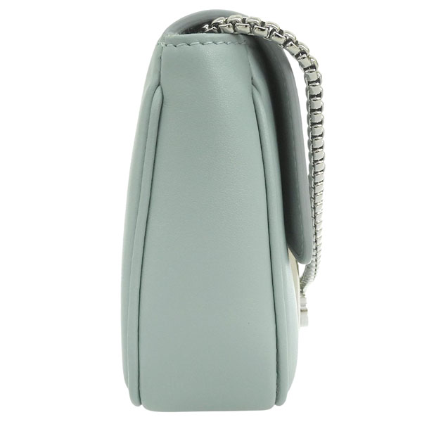 FERRAGAMO ミントグリーン スマホショルダーバッグ FERRAGAMO（フェラガモ） バッグ レディース ショルダーバッグ レザー
