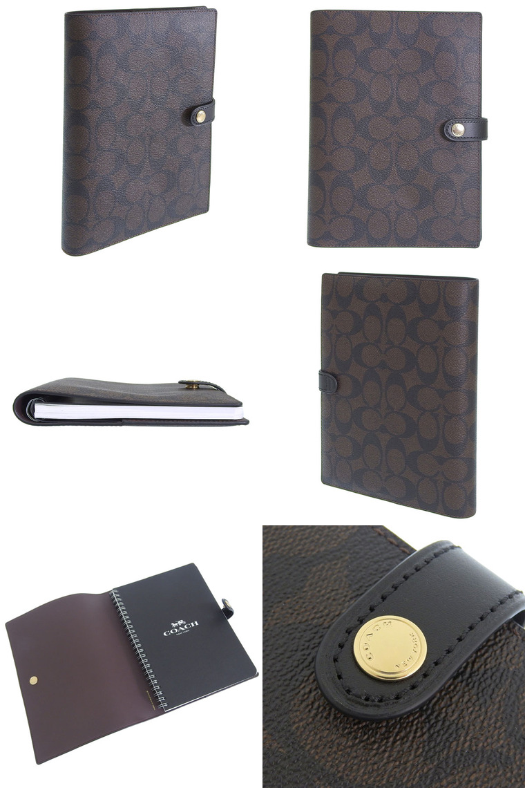 COACH（コーチ） 厳選 手帳カバー ノートブックカバー メンズ