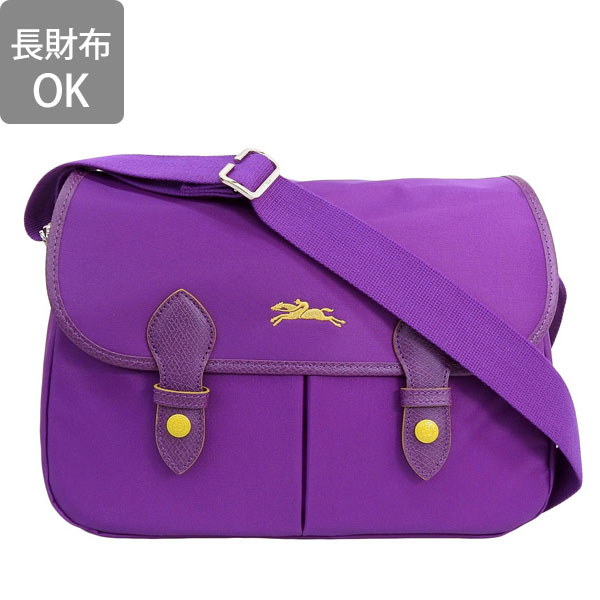 ロンシャン Longchamp 美品　ルプリアージュ M　ヴァイオレット LONGCHAMP（ロンシャン） バッグ レディース ヴァイオレット ルプ
