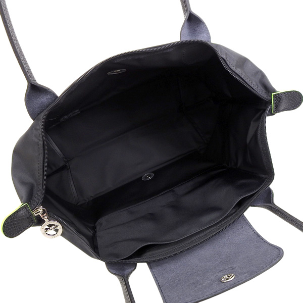 未使用自宅保管 ロンシャン ルプリアージュ GREEN トートバッグ L 黒 LONGCHAMP（ロンシャン） バッグ レディース トートバッグ ルプ