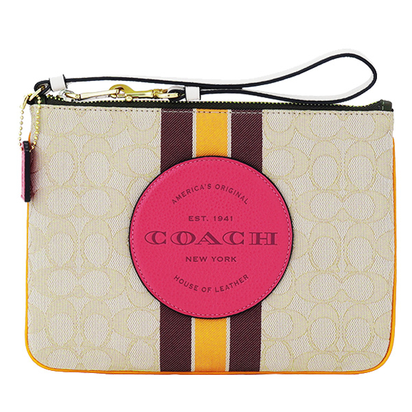 COACH　パーティーバック　ミニバック　クラッチバック COACH コーチ クラッチバッグ リストレット シグネチャー