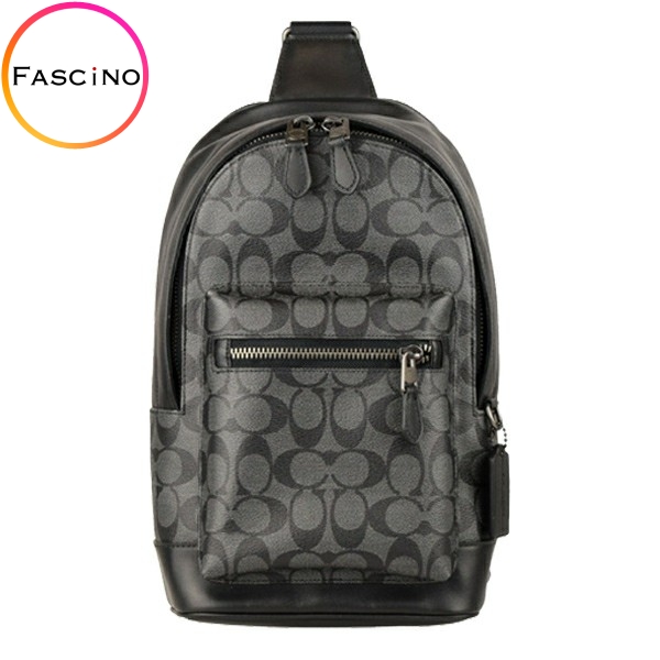 コーチ COACH ボディーバッグ スリングバッグ メンズ シグネチャー アウトレット 2853 :2853qbaf4:FASCINO(ファッシノ)