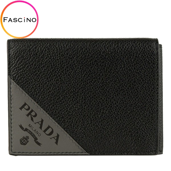 プラダ PRADA カードケース パスケース メンズ バイカラー アウトレット 2mo006vigc :2mo006vigc neme zz:FASCINO(ファッシノ)