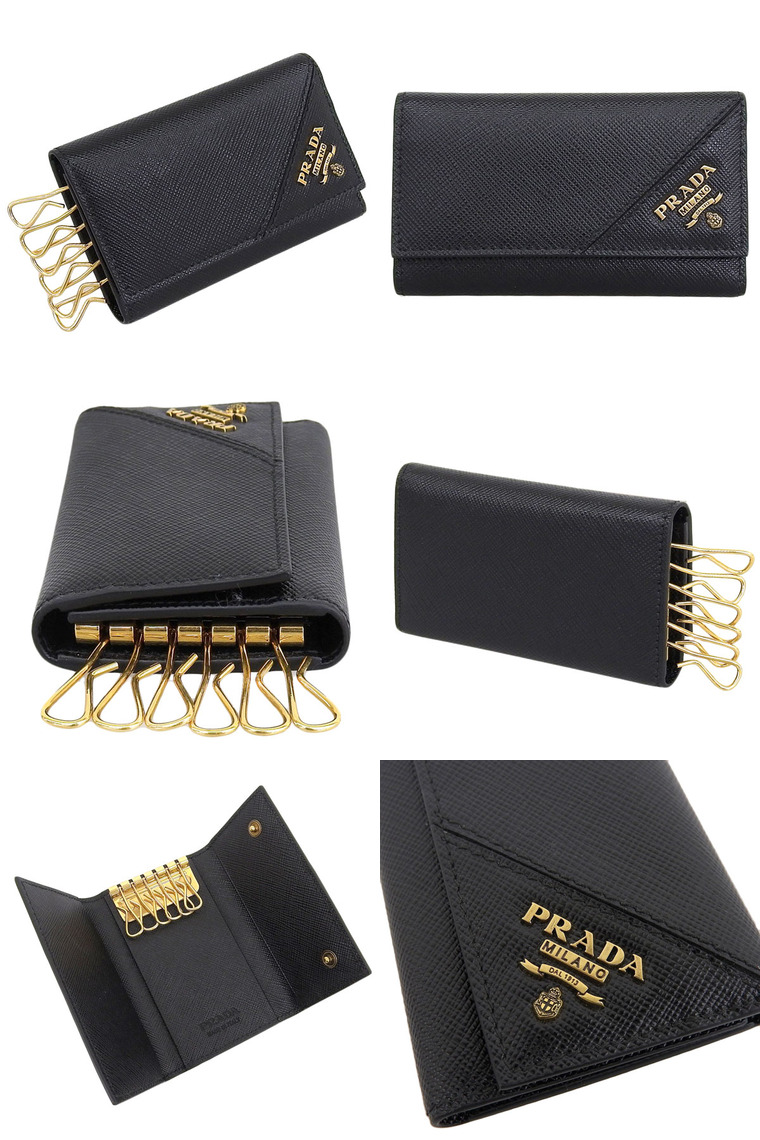 PRADA（プラダ） キーケース 6連 メンズ レディース アウトレット