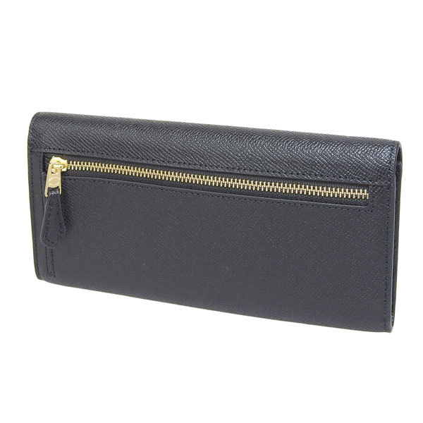 COACH（コーチ） 長財布 レザー ブラック レディース 3033 : FASCINO