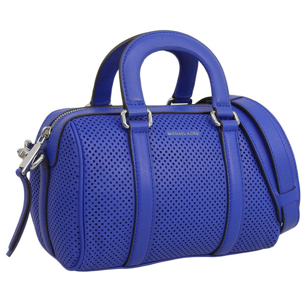 マイケルコース バッグ レディース 2WAY ショルダーバッグ ハンドバッグ レザー ブルー LIBBY SM  SATCHEL 30T6SL4S1L-446 MICHAEL KORS MICHAEL KORS（マイケルコース） 特価 バッグ レディース ショルダー
